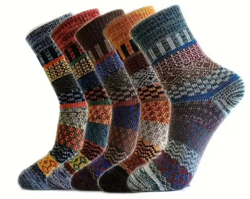 Colored Pattern Socks