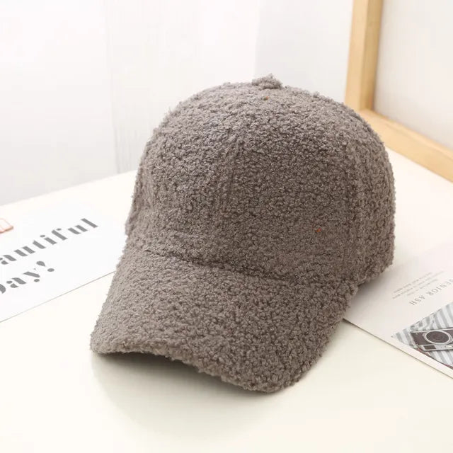 Soft Fuzzy Baseball Cap