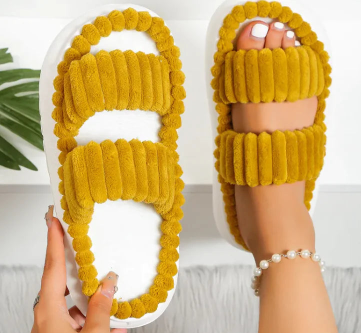 Fuzzy Women's Slippers