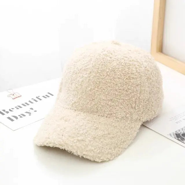 Soft Fuzzy Baseball Cap