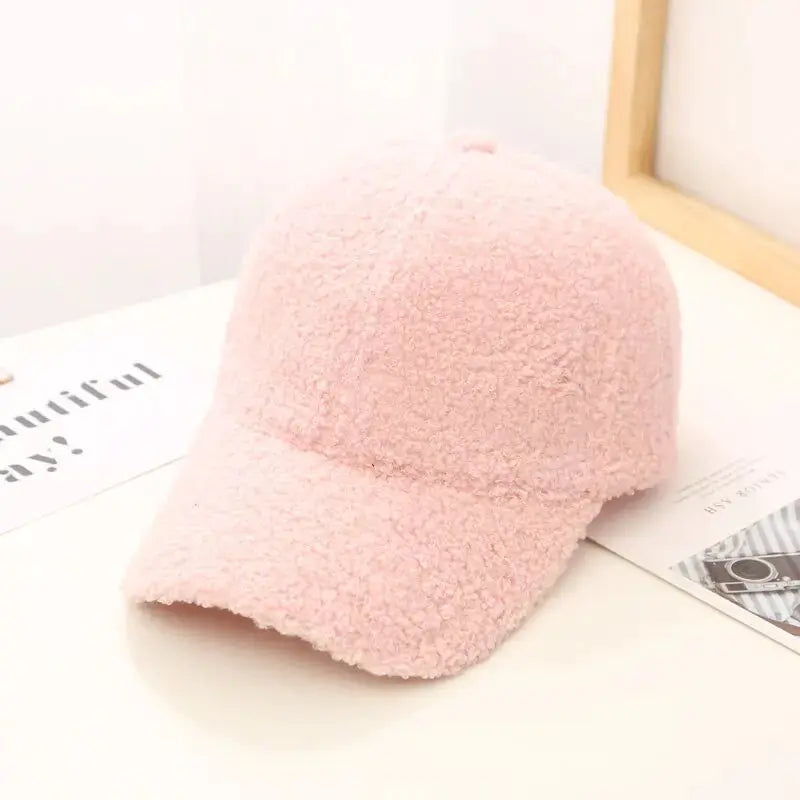 Soft Fuzzy Baseball Cap