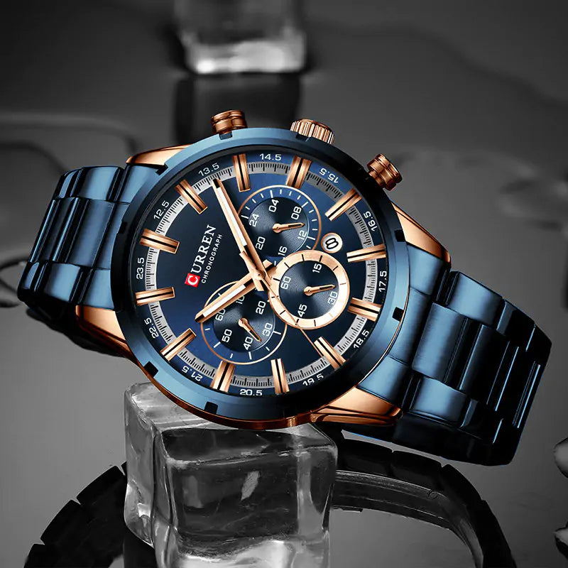 CURREN Mens Quartz Watch