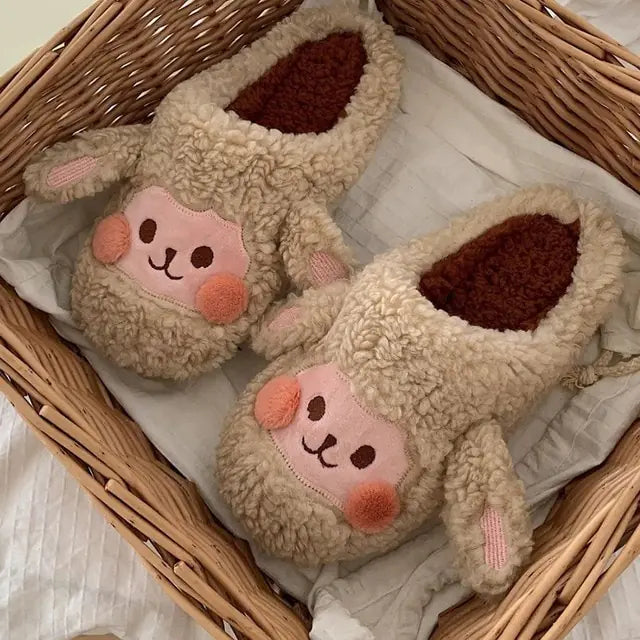 Cute Cow Slippers