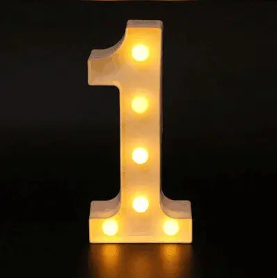 LED Alphabet Letters & Numbers