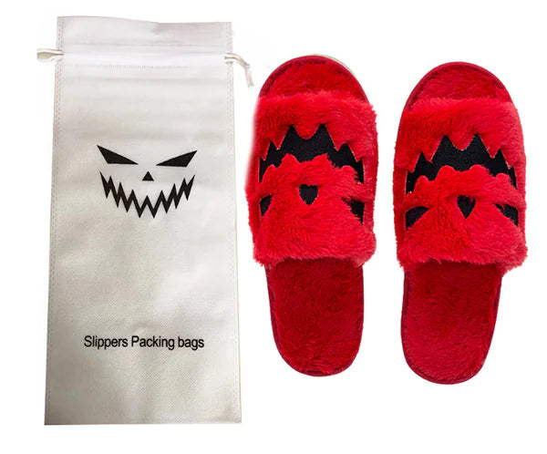 Anti Slip Slippers Pumpkin and Deer