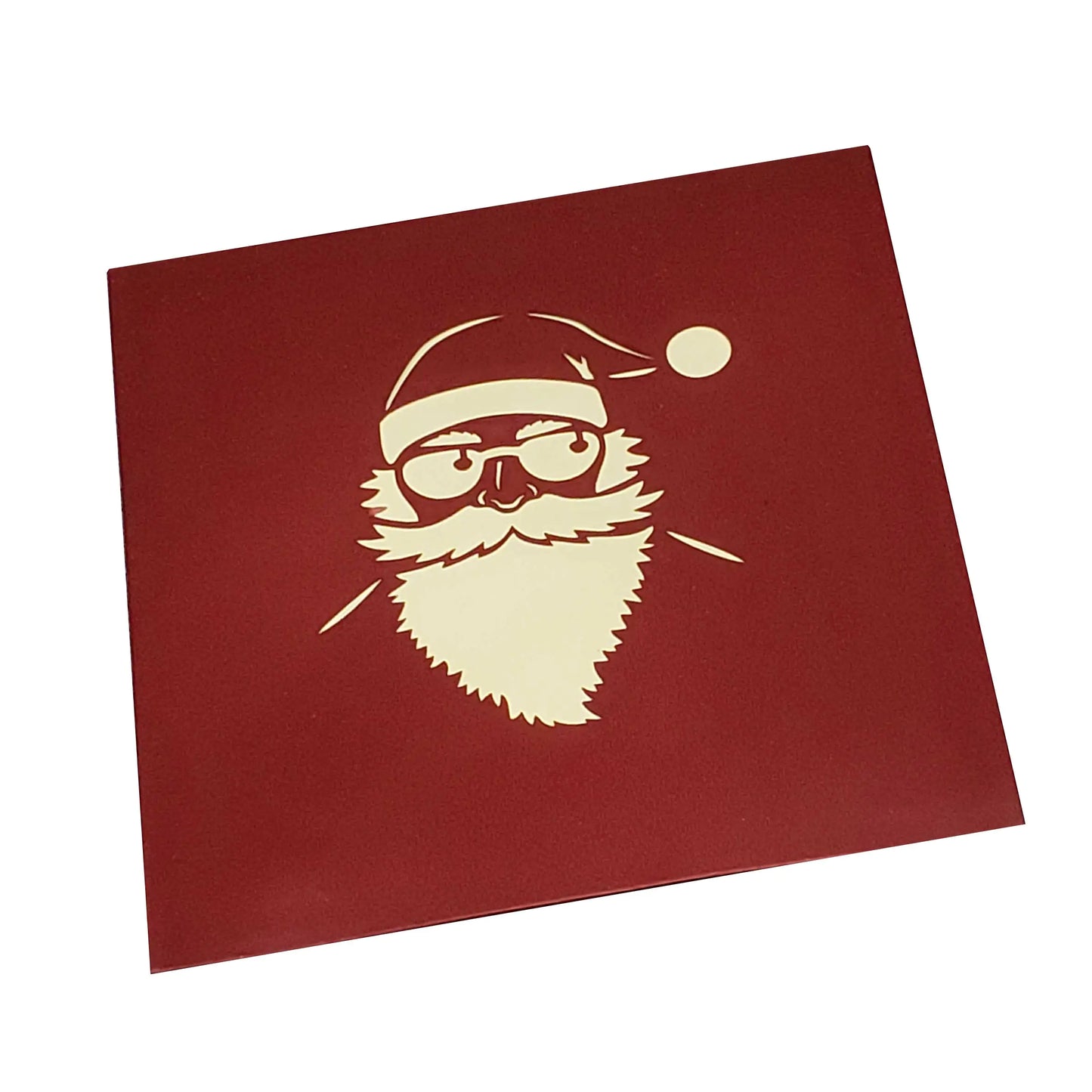 3D Santa Holiday Card