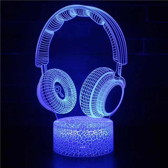 RGB LED Gaming Lamp