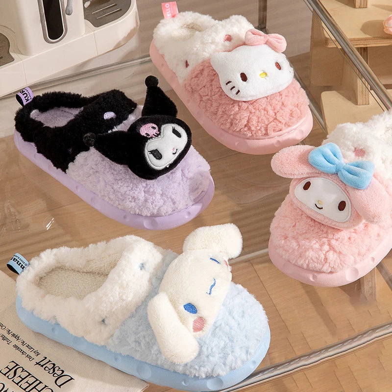 Hello Kitty & Friends Cotton Slippers