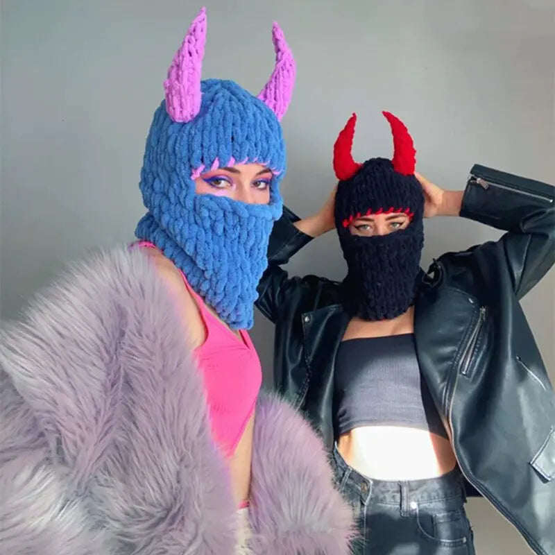 Unisex Knitted Balaclava Hat