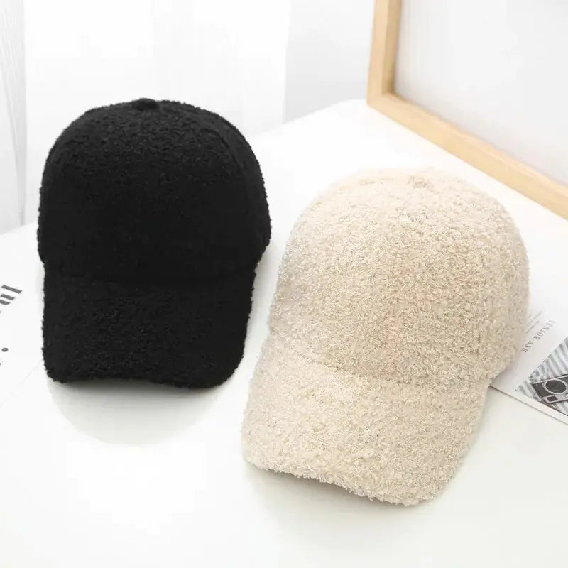 Soft Fuzzy Baseball Cap