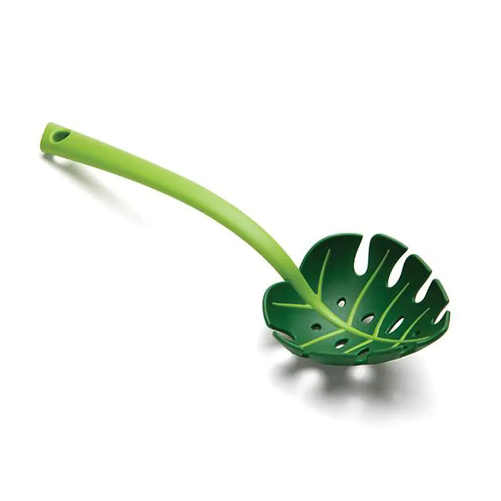 Leaf-Shaped Colander Spoon