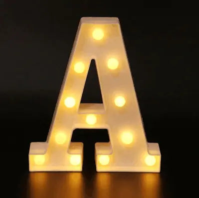 LED Alphabet Letters & Numbers