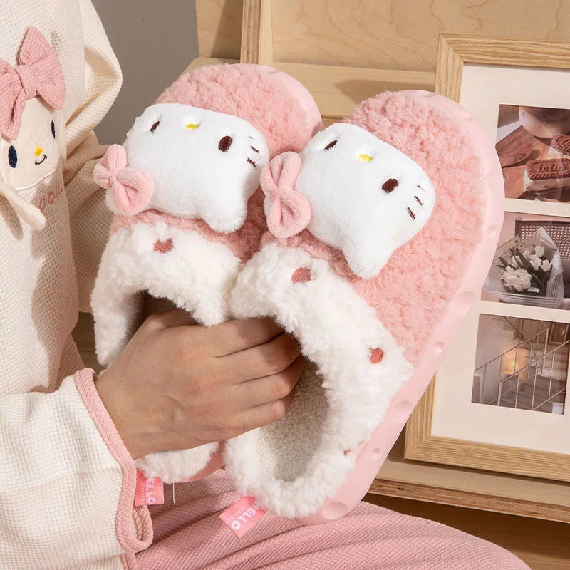 Hello Kitty & Friends Cotton Slippers