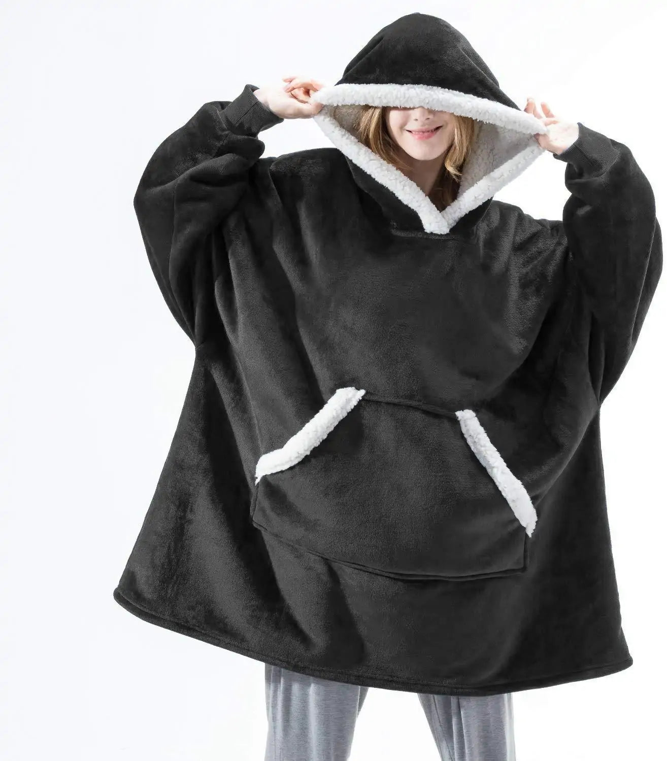 Unisex Winter Fleece Oversized Hoodie