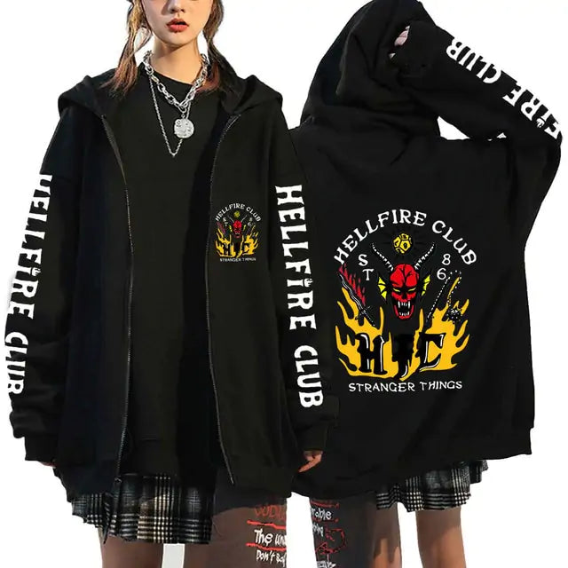 Stranger Things Hellfire Club Hoodie