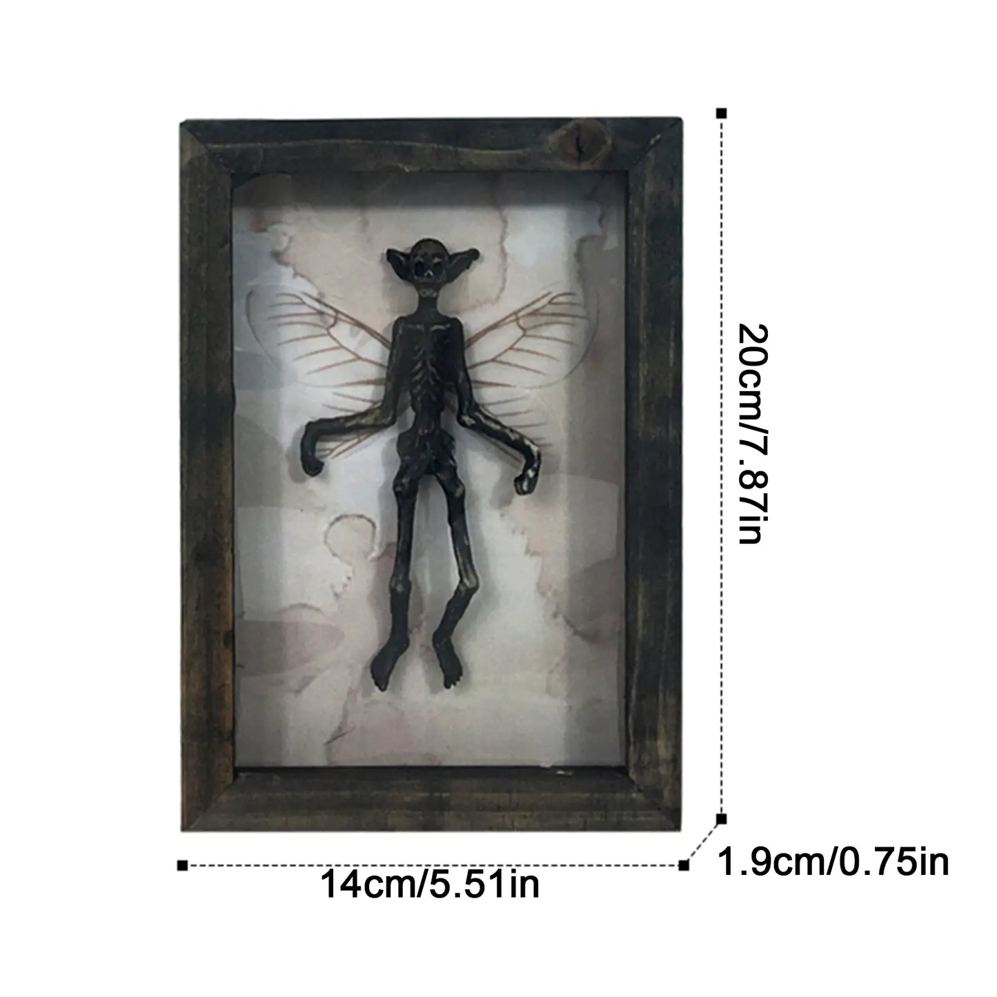 Faux Taxidermy Fairy Picture Frame