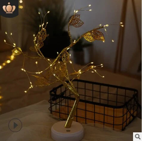 Copper Wire Tree LED