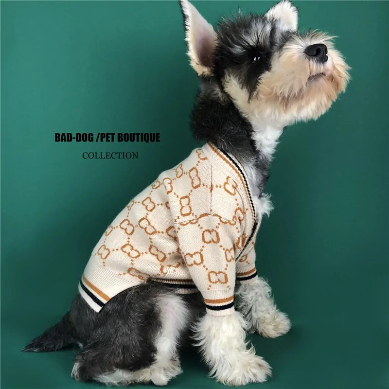 Dog Icon Winter Sweater