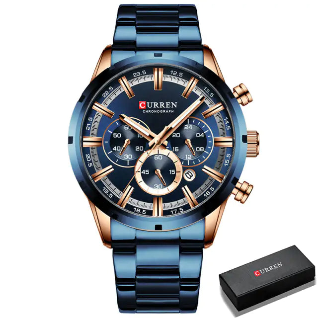 CURREN Mens Quartz Watch