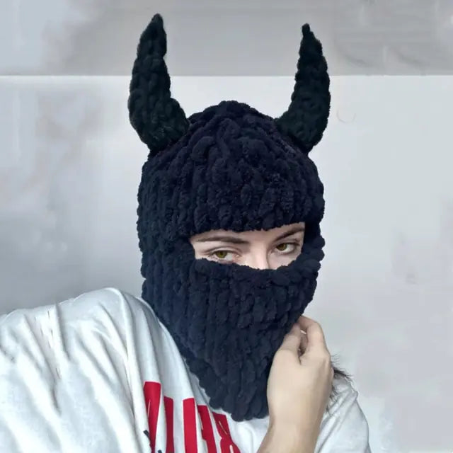Unisex Knitted Balaclava Hat