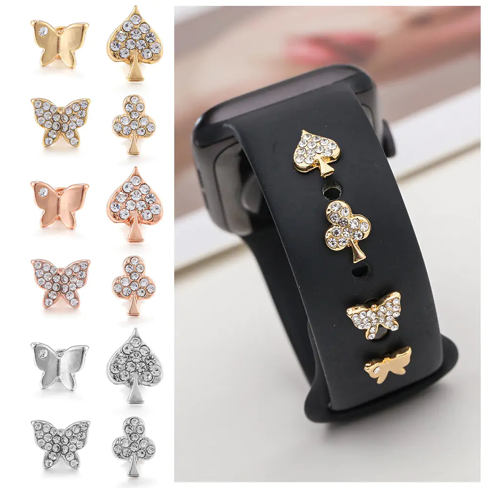 Smartwatch Metal Diamond Decoration Charm