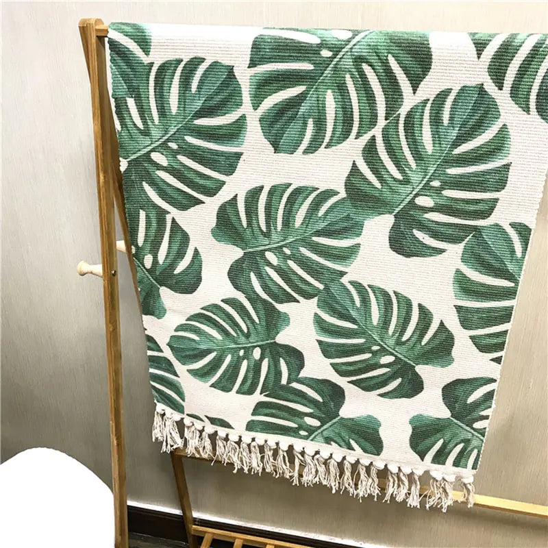 Monstera Leaf Rug