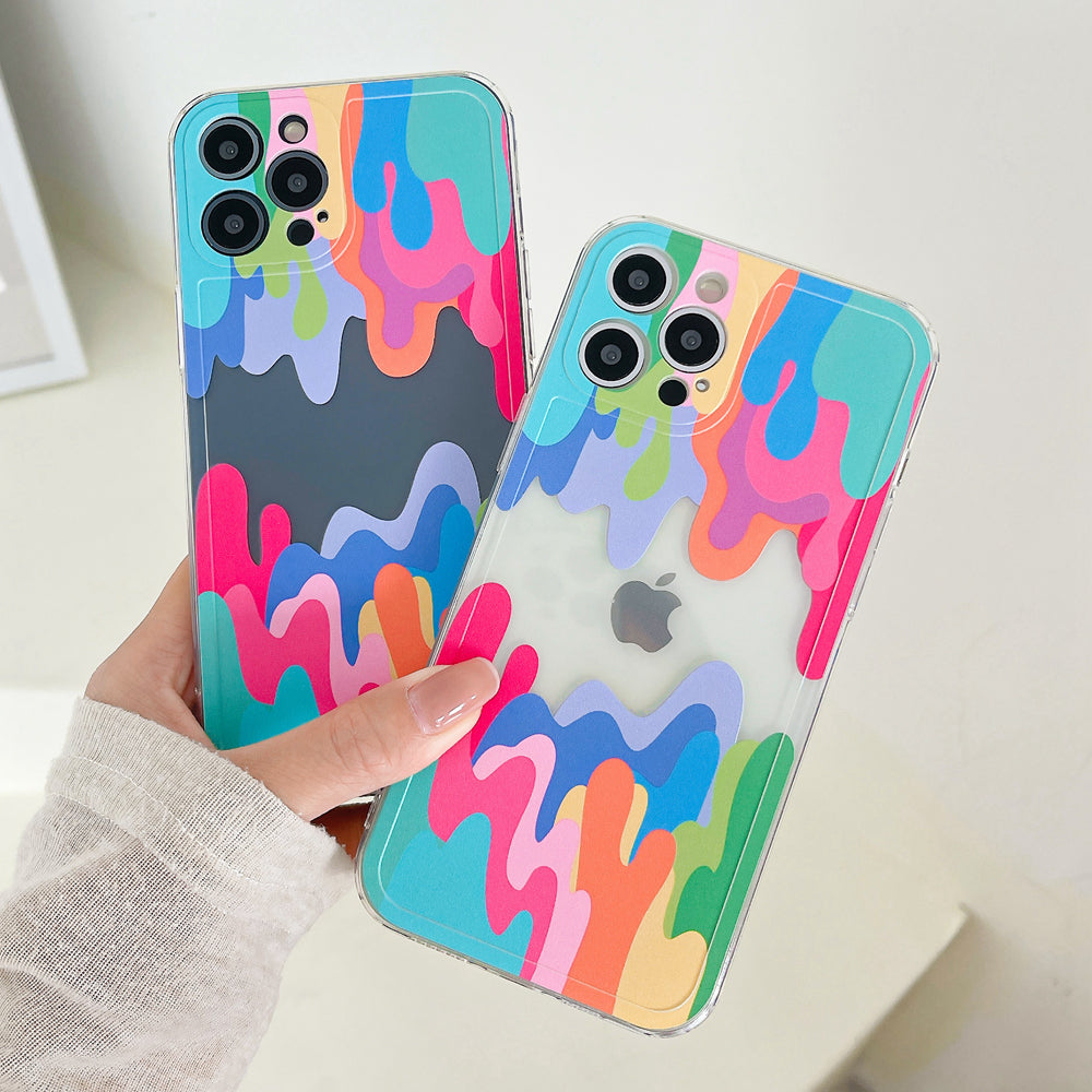 Shockproof Trippy Drip iPhone Case