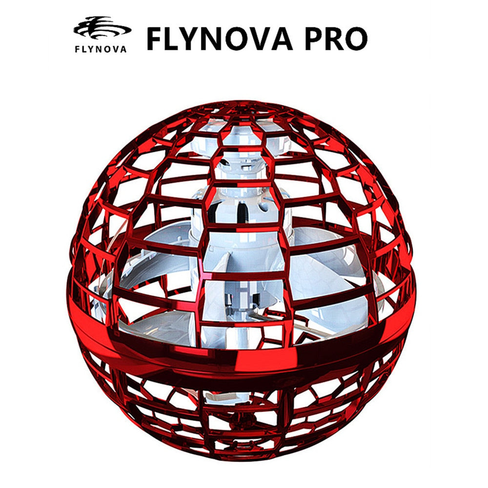 Hovering LED Swivel Ball Drone