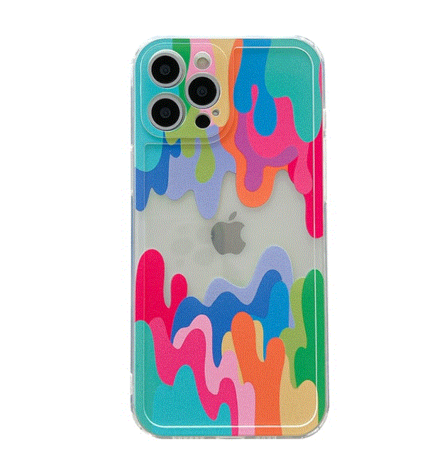 Shockproof Trippy Drip iPhone Case