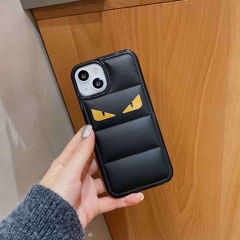 Puffy Jacket Pattern iPhone Case
