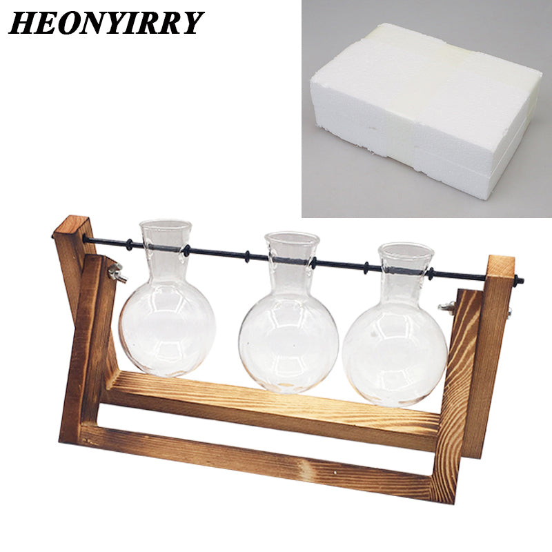 Transparent Vase for plants home decor
