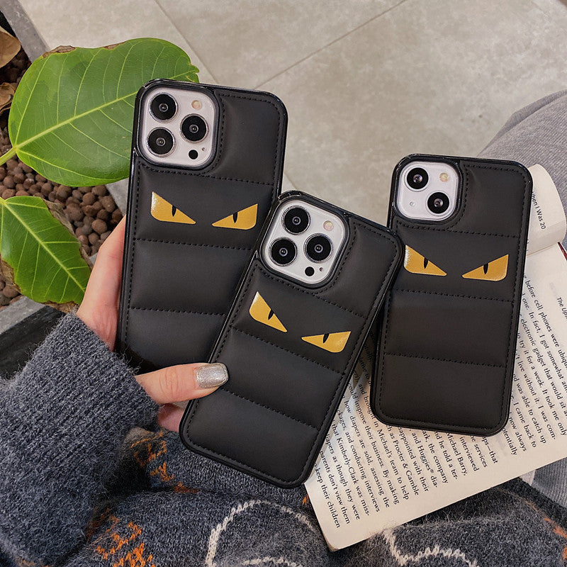Puffy Jacket Pattern iPhone Case