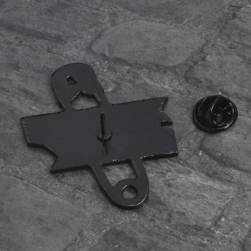 Safety Pin Brooch
