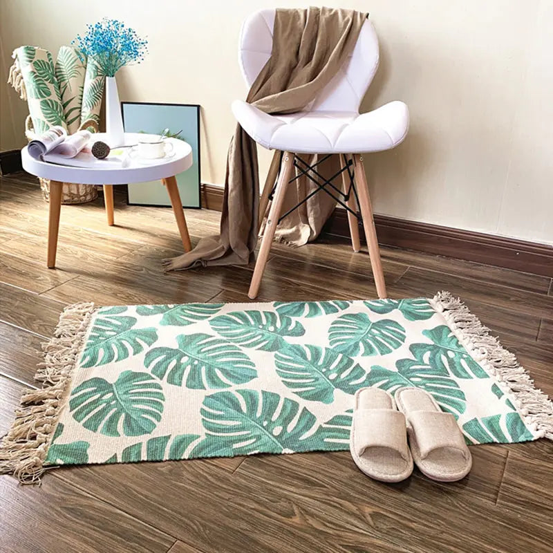 Monstera Leaf Rug
