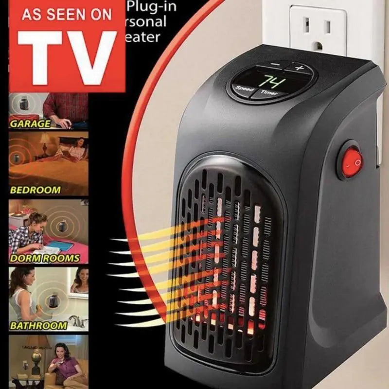 Plug-In Electric Wall Heater