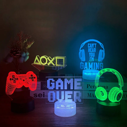 RGB LED Gaming Lamp