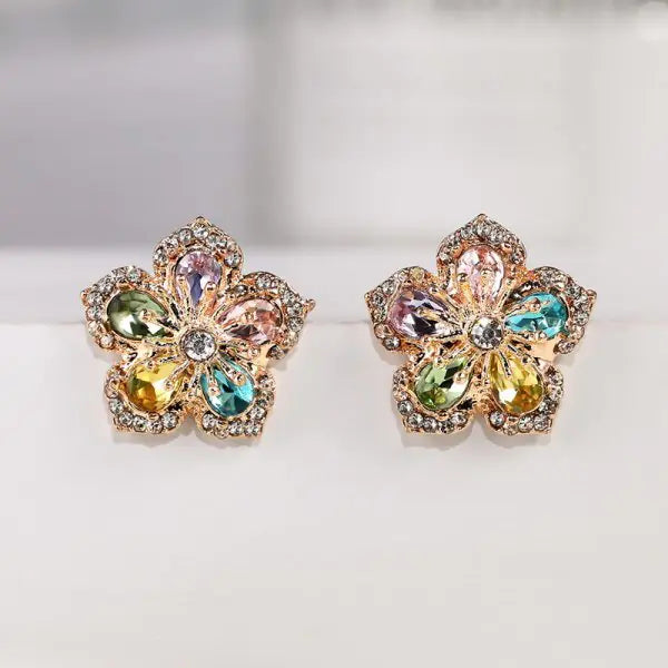 Snowflake Stud Earrings
