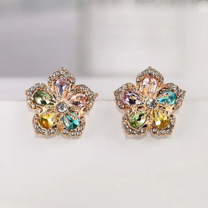 Snowflake Stud Earrings