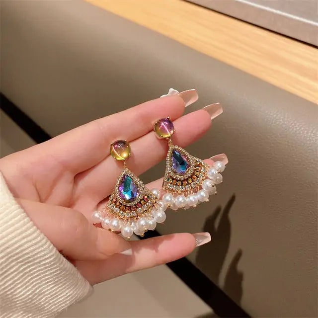 Womens Crystal Earrings