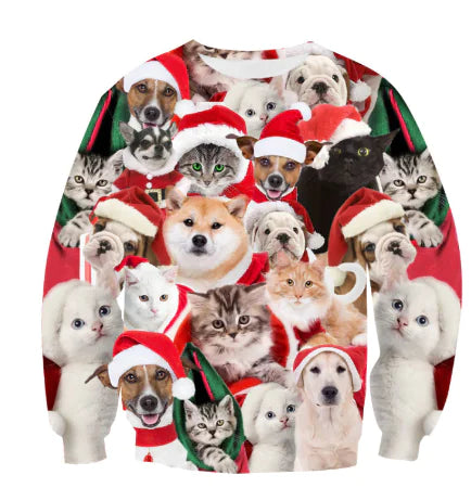 Christmas Animal Sweatshirts Variants