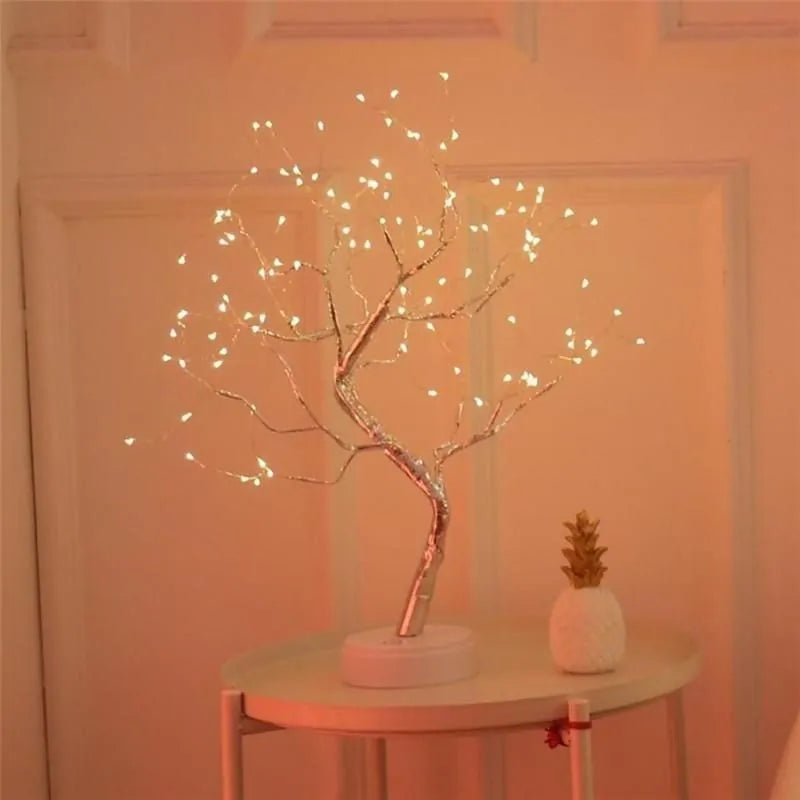 Copper Wire Tree LED