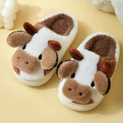 Cute Cow Slippers