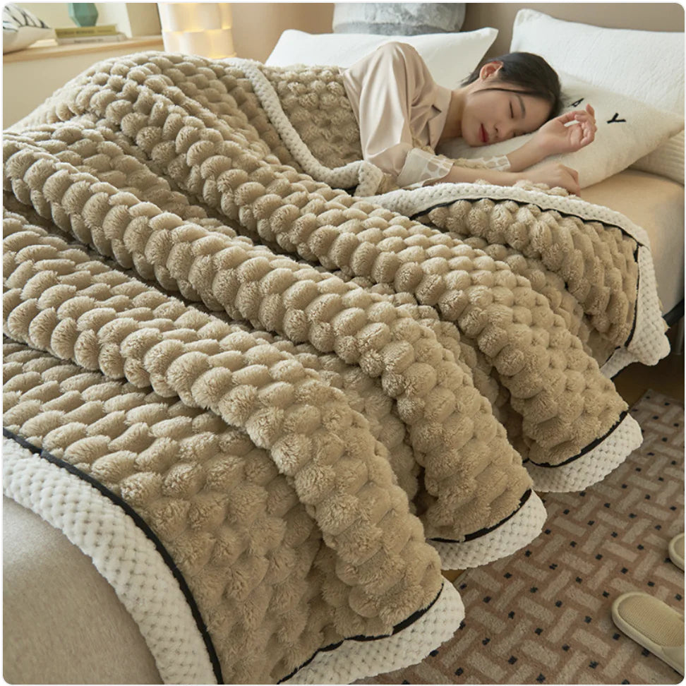 Woven Plush Thermal Blanket