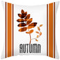 Maple Leaf Pumpkin Pillowcase Cover
