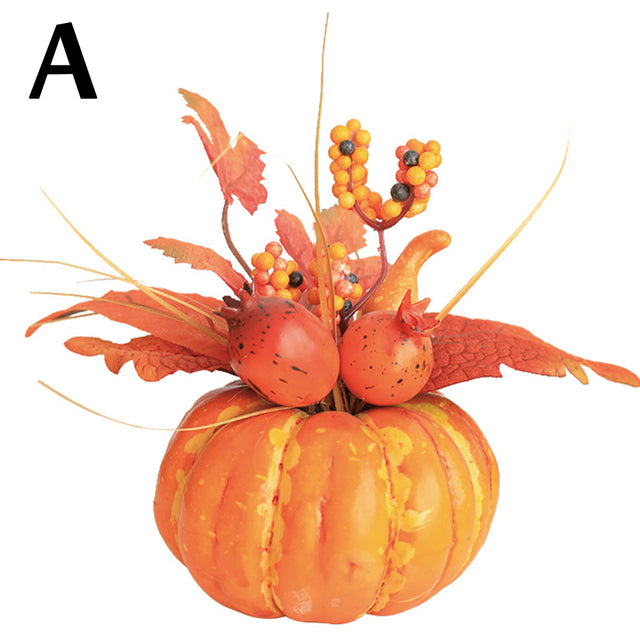 Trendy Artificial Burlap Pumpkin