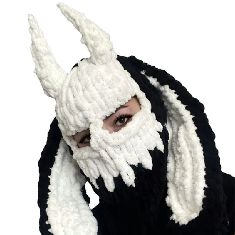 Unisex Knitted Balaclava Hat