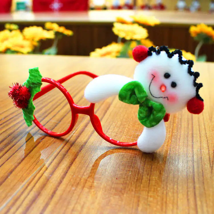 Festive Santa Glasses