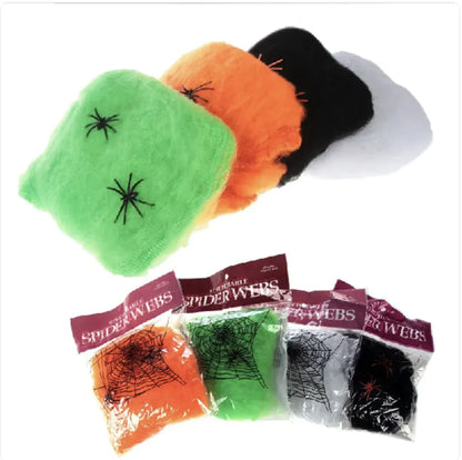 Spider Web Cotton Decoration