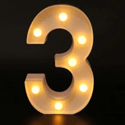 LED Alphabet Letters & Numbers