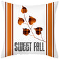 Maple Leaf Pumpkin Pillowcase Cover